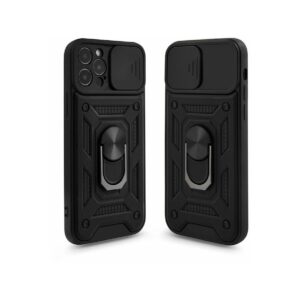 Etui SLIDE RING do Motorola EDGE 50 NEO czarny