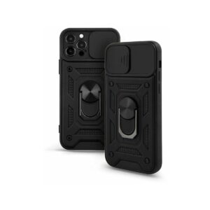 Etui SLIDE RING do Motorola EDGE 50 NEO czarny