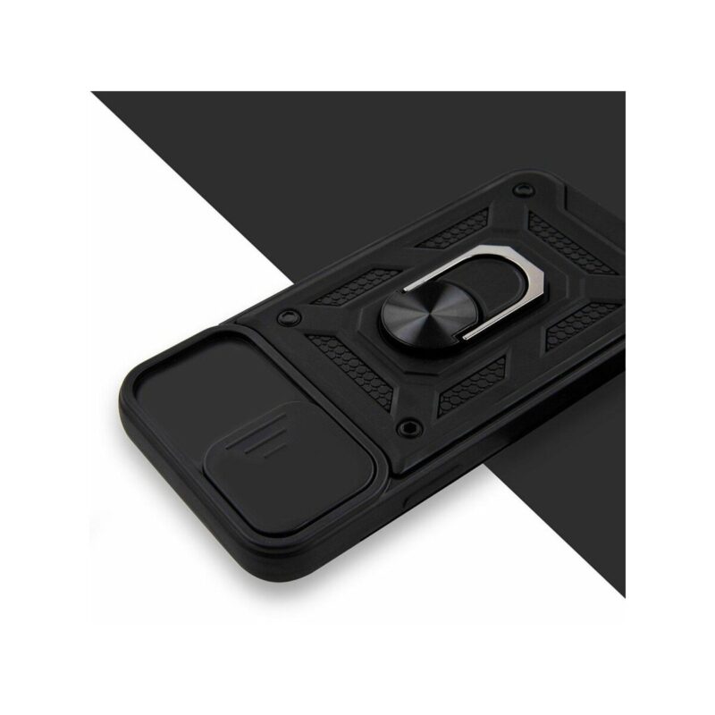 Etui SLIDE RING do Motorola EDGE 50 NEO czarny