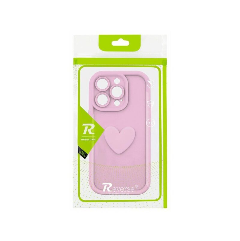 Etui HEARTS do Apple iPhone 16 różowy