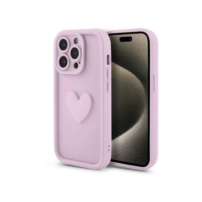 Etui HEARTS do Apple iPhone 16 różowy