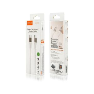 Kabel VIDVIE CB4038 Type C/Type C 60W, 1m biały