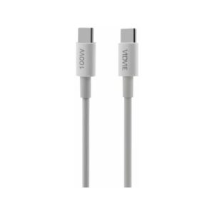 319576-large-default-kabel-vidvie-cb4013-type-c-type-c-pd-100w-1m-bialy Kabel VIDVIE CB4013 Type C/Type C PD 100W 1m biały