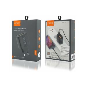 321561-large-default-ladowarka-sieciowa-vidvie-ple231-3xusb-kabel-micro-24-a-czarny Ładowarka sieciowa VIDVIE PLE231 3xUSB + kabel Micro 2,4 A czarny