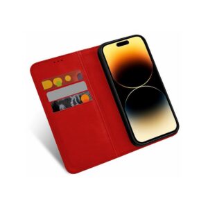 Kabura PRIME BOOK do Samsung S24 ULTRA czerwony