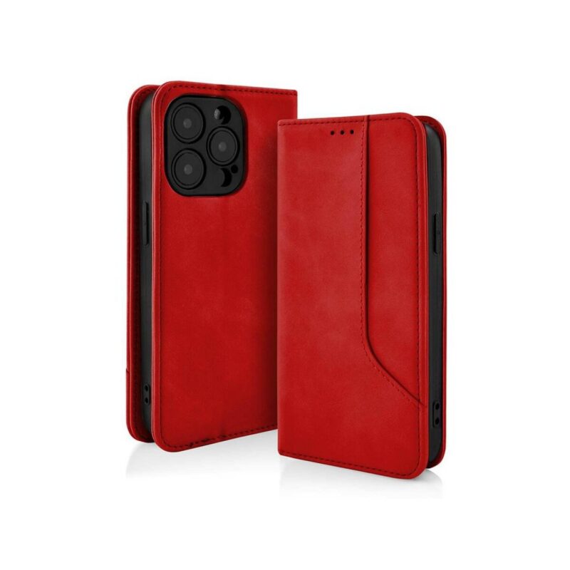 Kabura PRIME BOOK do Samsung S24 ULTRA czerwony
