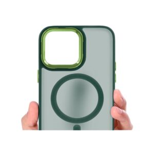 Etui MAGMAT MAGSAFE do Apple iPhone 17 PRO MAX zielony