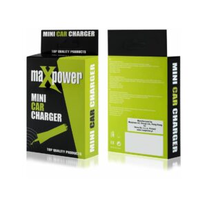 Ładowarka samochodowa MAXPOWER do Samsung A300/C100/E700 0.5A czarny