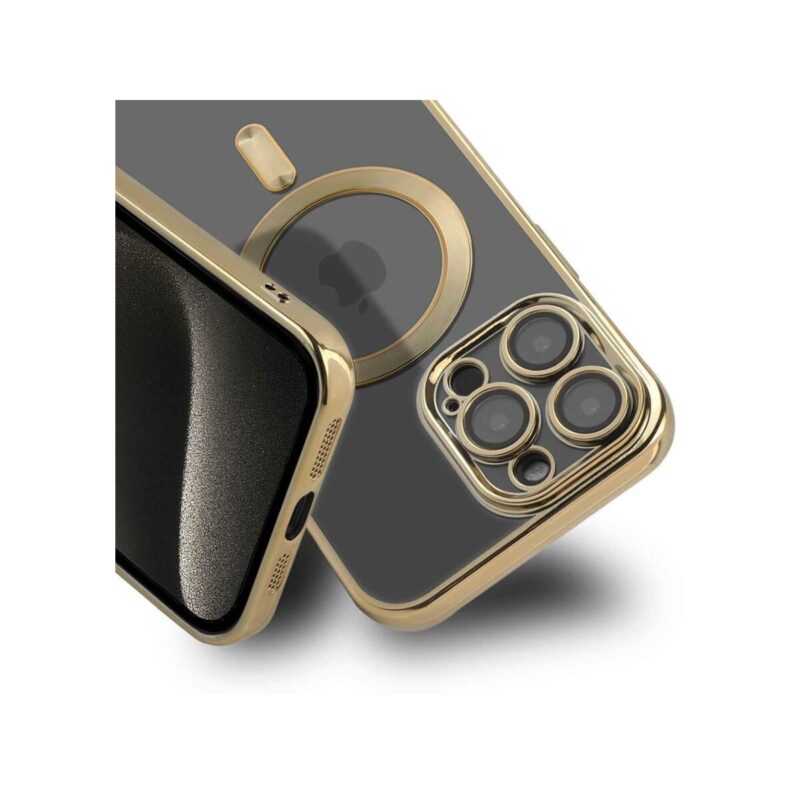 Etui MAGSHINE MAGSAFE do Apple iPhone 17 PRO MAX złoty