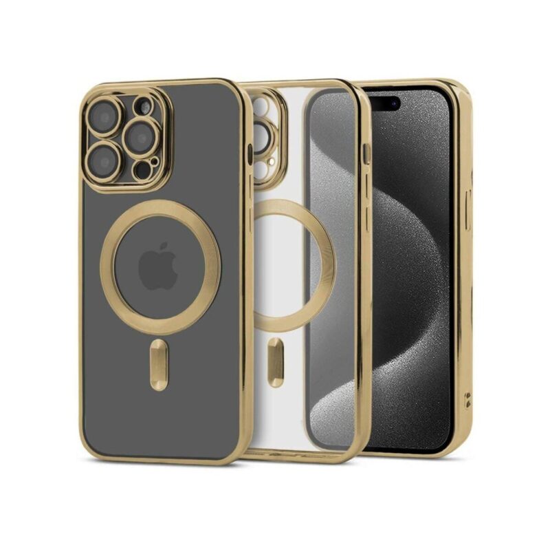 Etui MAGSHINE MAGSAFE do Apple iPhone 17 PRO MAX złoty