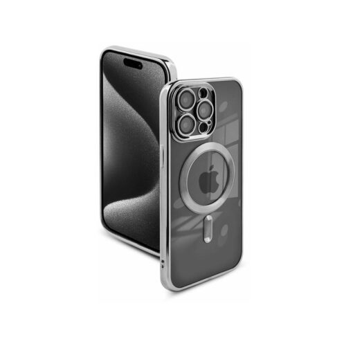 Etui MAGSHINE MAGSAFE do Apple iPhone 17 PRO srebrny