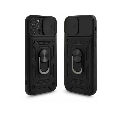 Etui SLIDE RING do Samsung S25 EDGE czarny