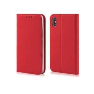 Kabura MAGNET BOOK do Samsung S25 czerwony