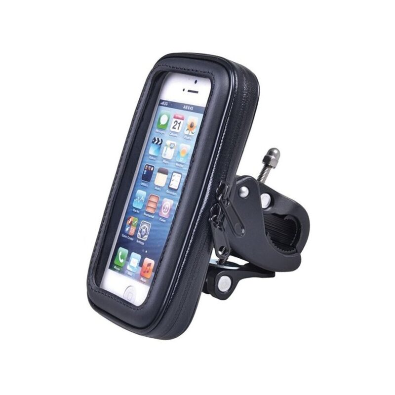 Uchwyt rowerowy 06 L 4.7"- 5.5" czarny