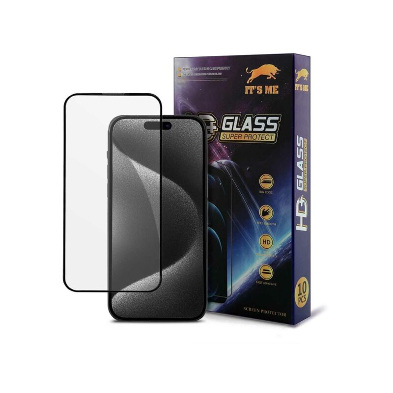 Szkło hartowane HD+ do Apple iPhone 16 PUDEŁKO 10szt.