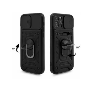 Etui SLIDE RING do Xiaomi REDMI NOTE 12 4G czarny