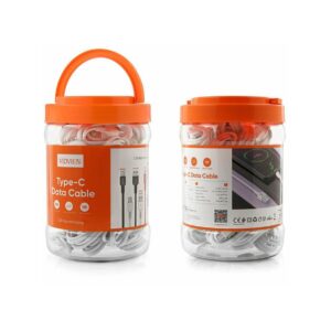 Kabel VIDVIE DC09 USB/Type C 2.1A, 1m biały 30 szt.