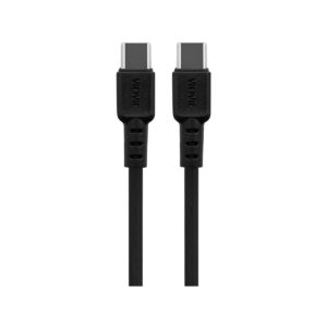 Ładowarka samochodowa VIDVIE CC543 2xType-C + kabel Type-C/Type-C 30W szary