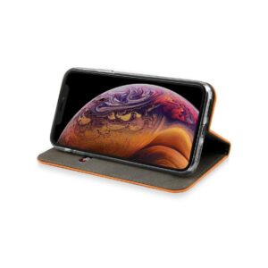 Kabura MAGNET BOOK do Apple iPhone 7+/8+ pomarańczowy