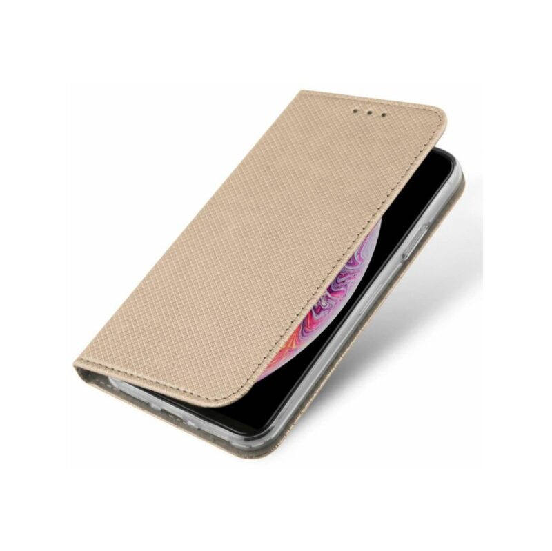 Kabura MAGNET BOOK do Huawei P SMART złoty