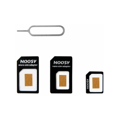Adapter SIM NOOSY 3w1 czarny