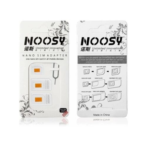 Adapter SIM NOOSY 3w1 biały