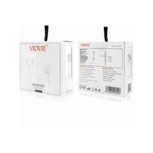 Słuchawki z kablem VIDVIE HS604 biały
