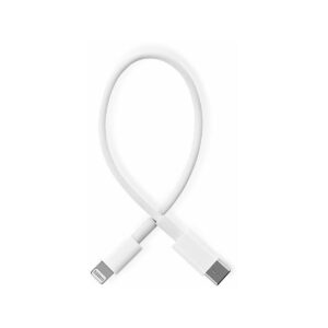 Kabel REVERSE Type C/iPhone 20cm biały BAG