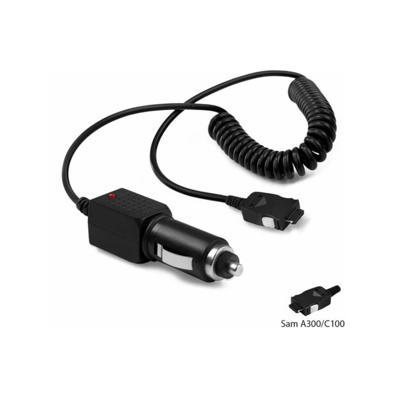 Ładowarka samochodowa MAXPOWER do Samsung A300/C100/E700 0.5A czarny