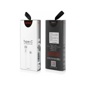 Kabel VIDVIE CB411 USB/Type C 2.1A, 1m biały