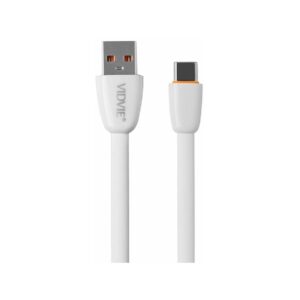 Kabel VIDVIE CB411 USB/Type C 2.1A, 1m biały