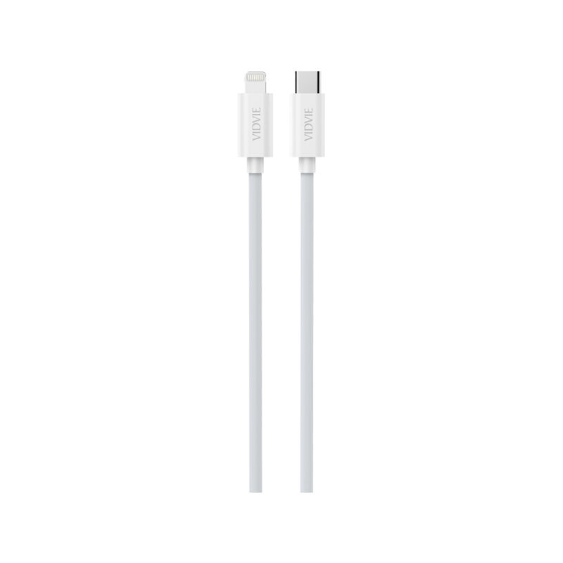 Kabel VIDVIE CB477 Type C/iPhone 18W PD, 2A, 1m szary