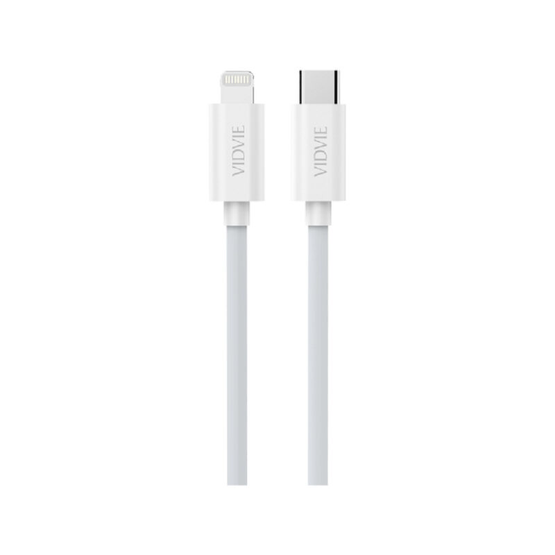 Kabel VIDVIE CB477 Type C/iPhone 18W PD, 2A, 1m szary