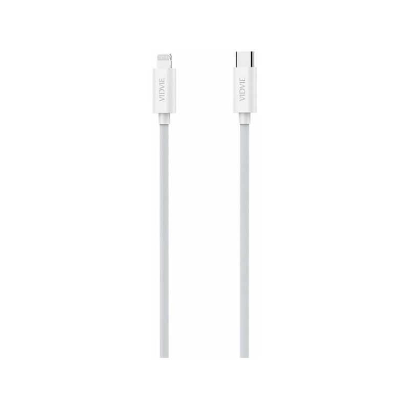 Kabel VIDVIE CB477 Type C/iPhone 18W PD, 2A, 1m szary