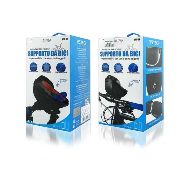 Sakwa rowerowa 7" Rowerowy 7" czarny