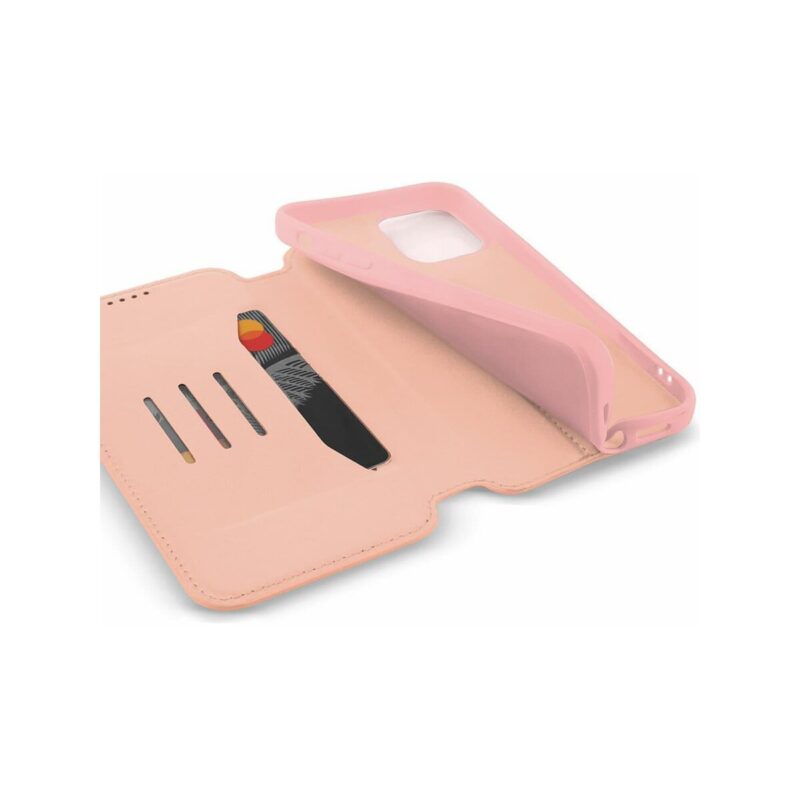 Kabura VINTAGE BOOK do Apple iPhone 12 MINI różowy