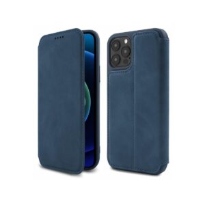 Kabura VINTAGE BOOK do Apple iPhone XS MAX granatowy