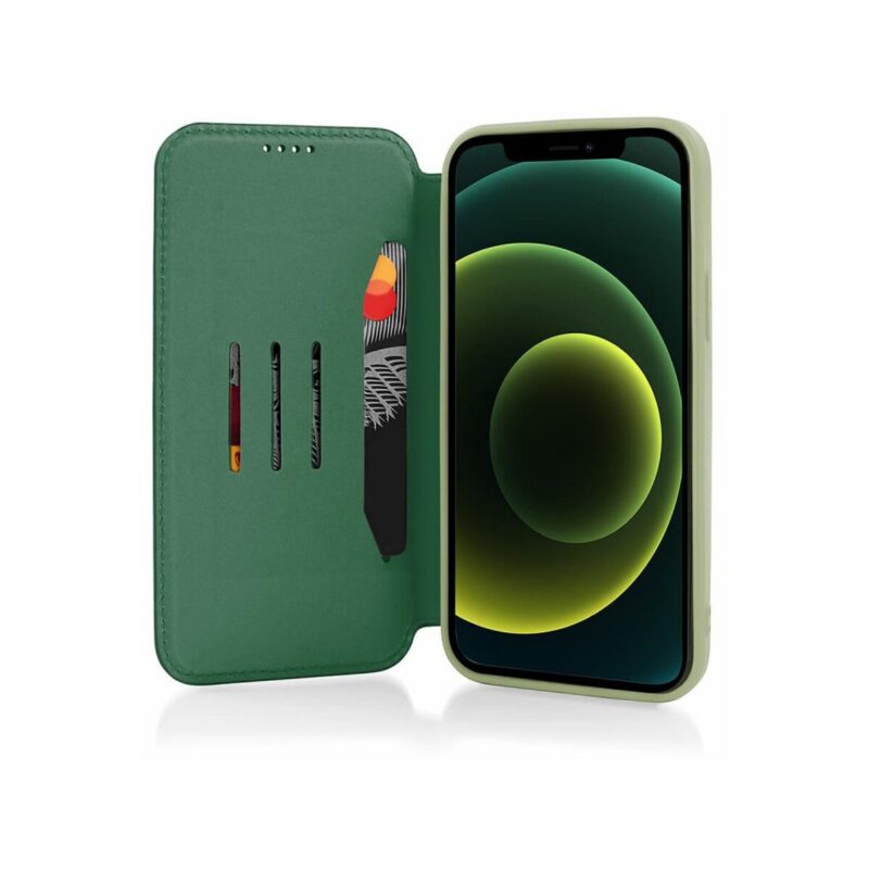 Kabura VINTAGE BOOK do Apple iPhone XS MAX zielony
