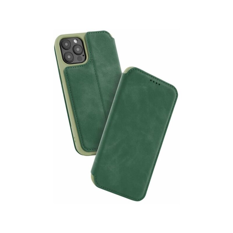 Kabura VINTAGE BOOK do Apple iPhone XS MAX zielony