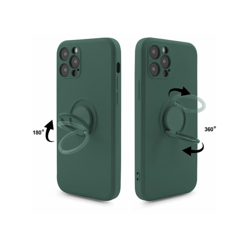 Etui FINGER RING do Apple iPhone 12 zielony