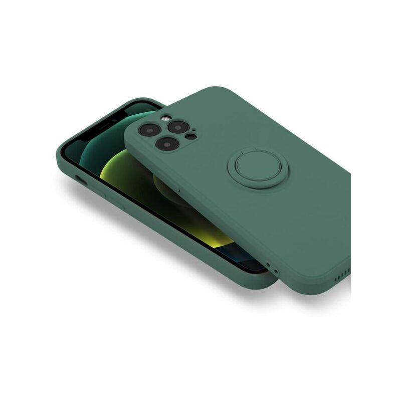 Etui FINGER RING do Apple iPhone 12 PRO zielony