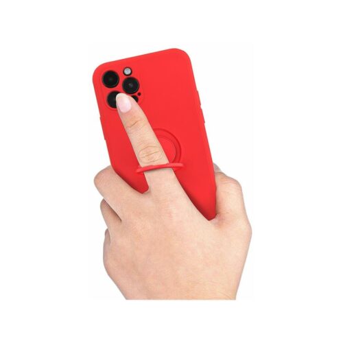 Etui FINGER RING do Apple iPhone 12 PRO MAX czerwony