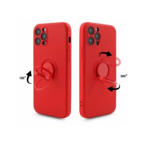 Etui FINGER RING do Apple iPhone 12 PRO MAX czerwony