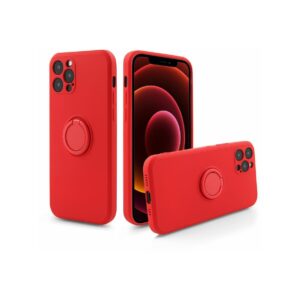 Etui FINGER RING do Apple iPhone 12 PRO MAX czerwony