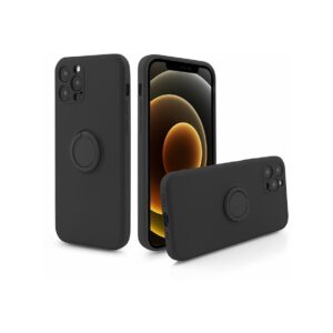 Etui FINGER RING do Samsung A42 5G czarny