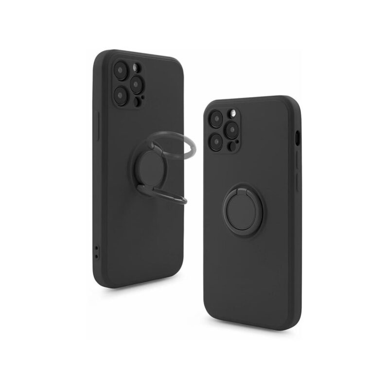 Etui FINGER RING do Samsung A42 5G czarny