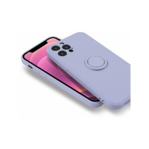 Etui FINGER RING do Samsung A42 5G fioletowy