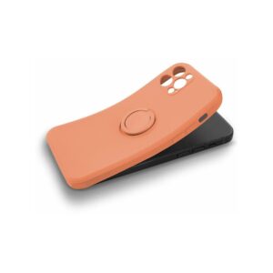Etui FINGER RING do Samsung A42 5G pomarańczowy