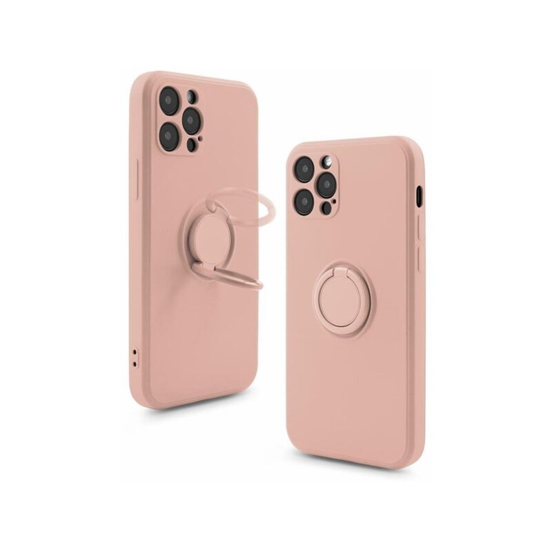 Etui FINGER RING do Samsung S21 ULTRA różowy