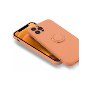 Etui FINGER RING do Samsung S21 ULTRA pomarańczowy